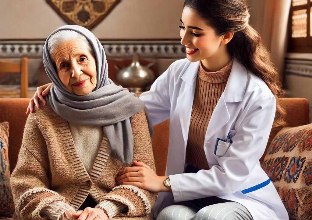 العناية بالشخص المسن